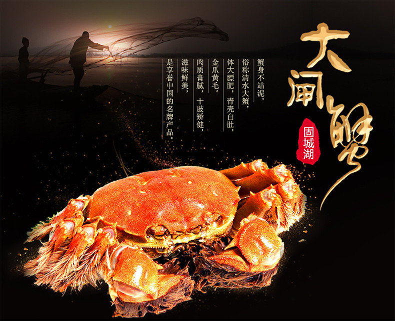 大閘蟹禮盒（固城湖）